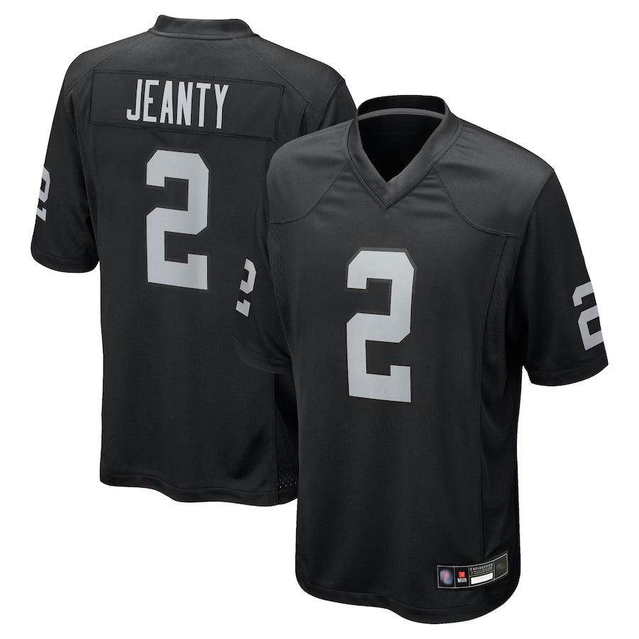 Custom #2 JEANTY Pro Stitched Jersey - Premium Edition