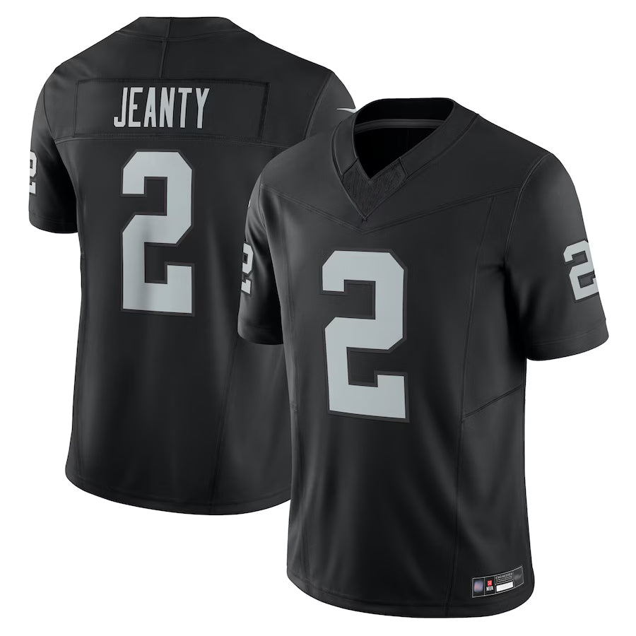 Custom #2 JEANTY Pro Stitched Jersey - Premium Edition