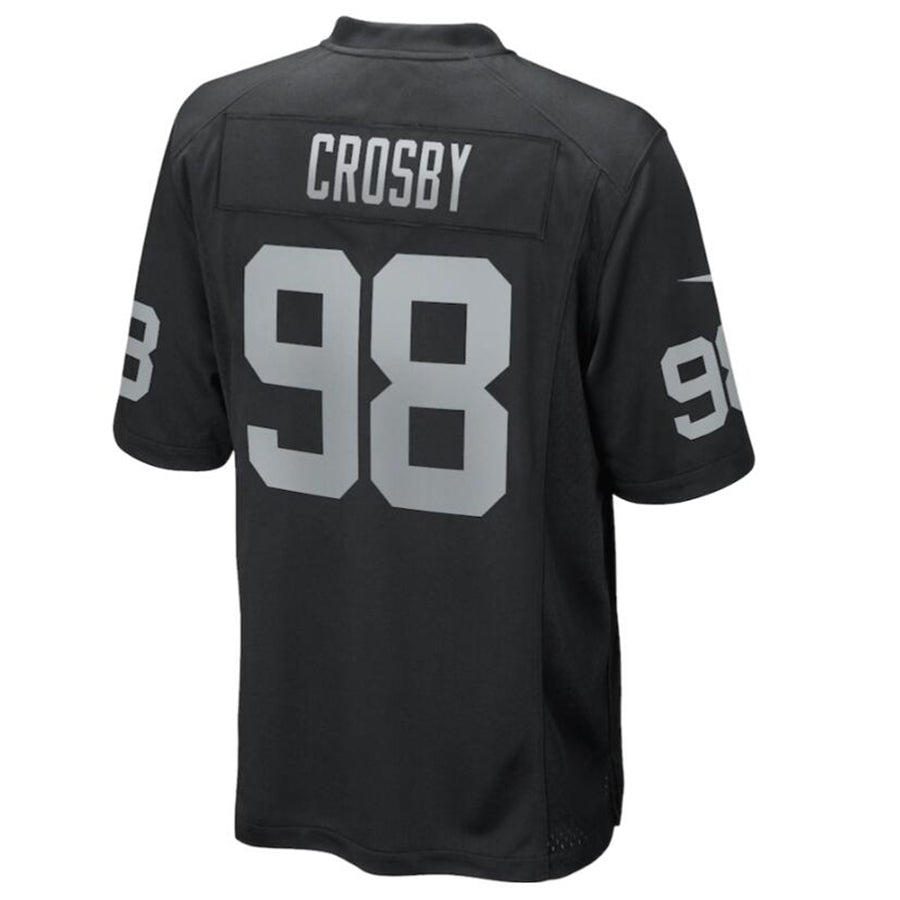 Custom #98 CROSBY Pro Stitched Jersey - Premium Edition