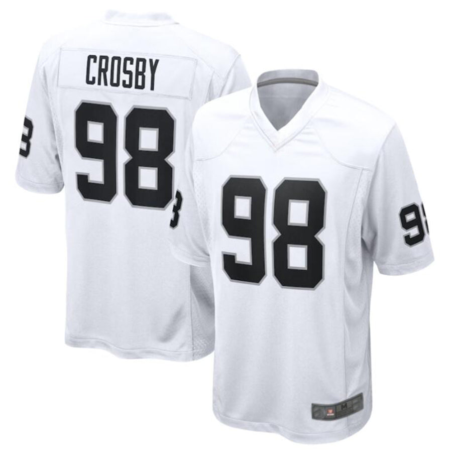 Custom #98 CROSBY Pro Stitched Jersey - Premium Edition