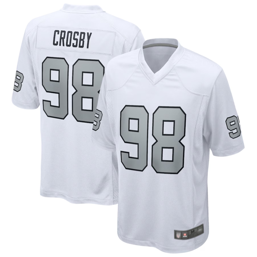 Custom #98 CROSBY Pro Stitched Jersey - Premium Edition