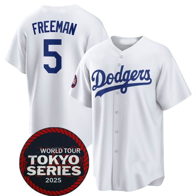 Custom #5 FREEMAN Pro Stitched Jersey - Premium Edition