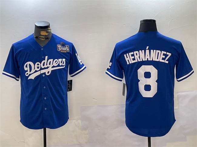 Custom #8 HERNNDEZ Pro Stitched Jersey - Premium Edition