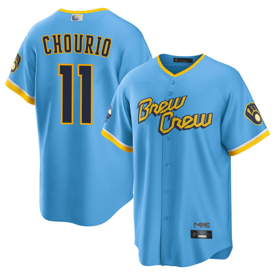 Custom #11 CHOURIO Pro Stitched Jersey - Premium Edition