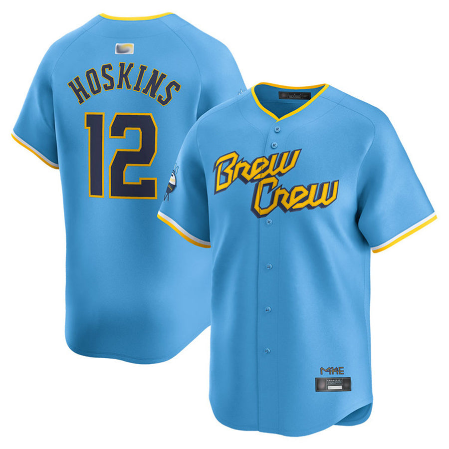 Custom #12 HOSKINS Pro Stitched Jersey - Premium Edition