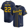 Custom #22 Navy MIL Baseball Shirt Top