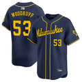Custom #53 Navy MIL Baseball Shirt Top
