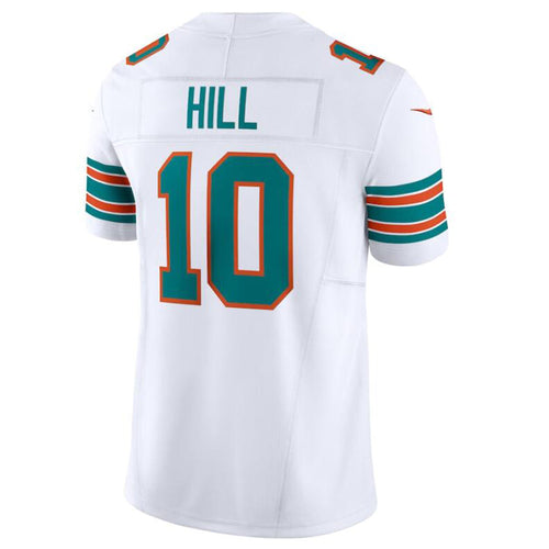 Custom #10 White MIA Football Shirt Top