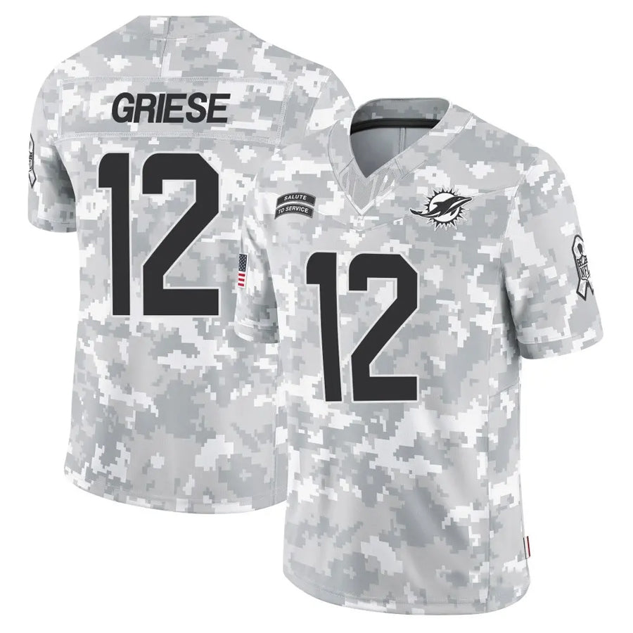 Custom #12 GRIESE Pro Stitched Jersey - Premium Edition