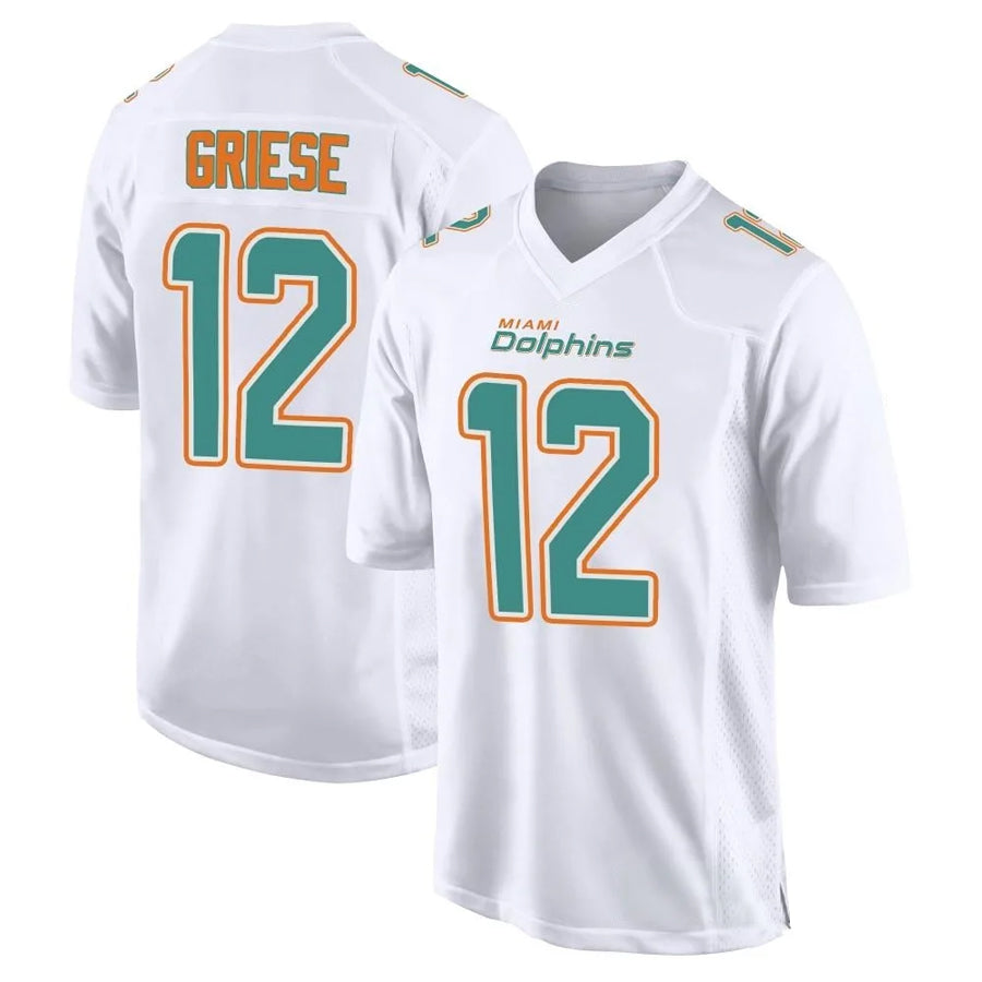 Custom #12 GRIESE Pro Stitched Jersey - Premium Edition