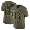 Custom #13 Olive MIA Football Shirt Top