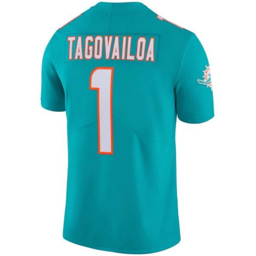 Custom #1 TAGOVAILOA Pro Stitched Jersey - Premium Edition