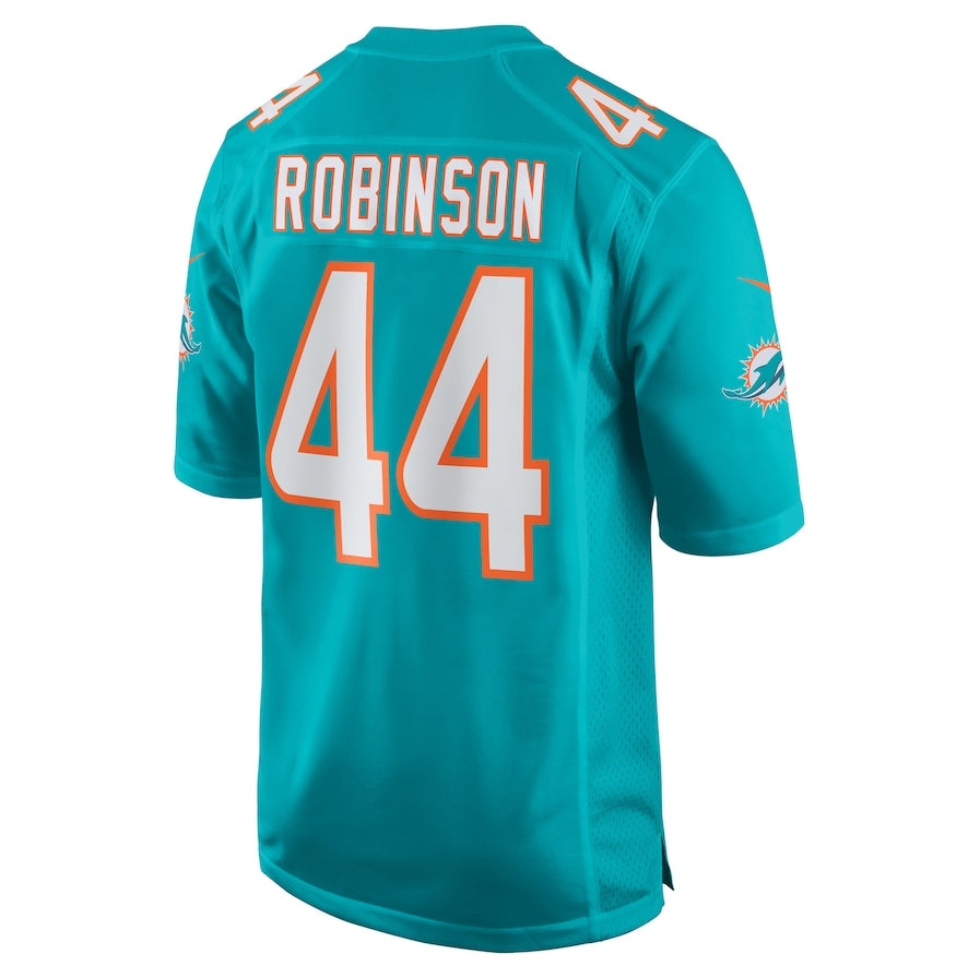 Custom #44 Aqua MIA Football Shirt Top