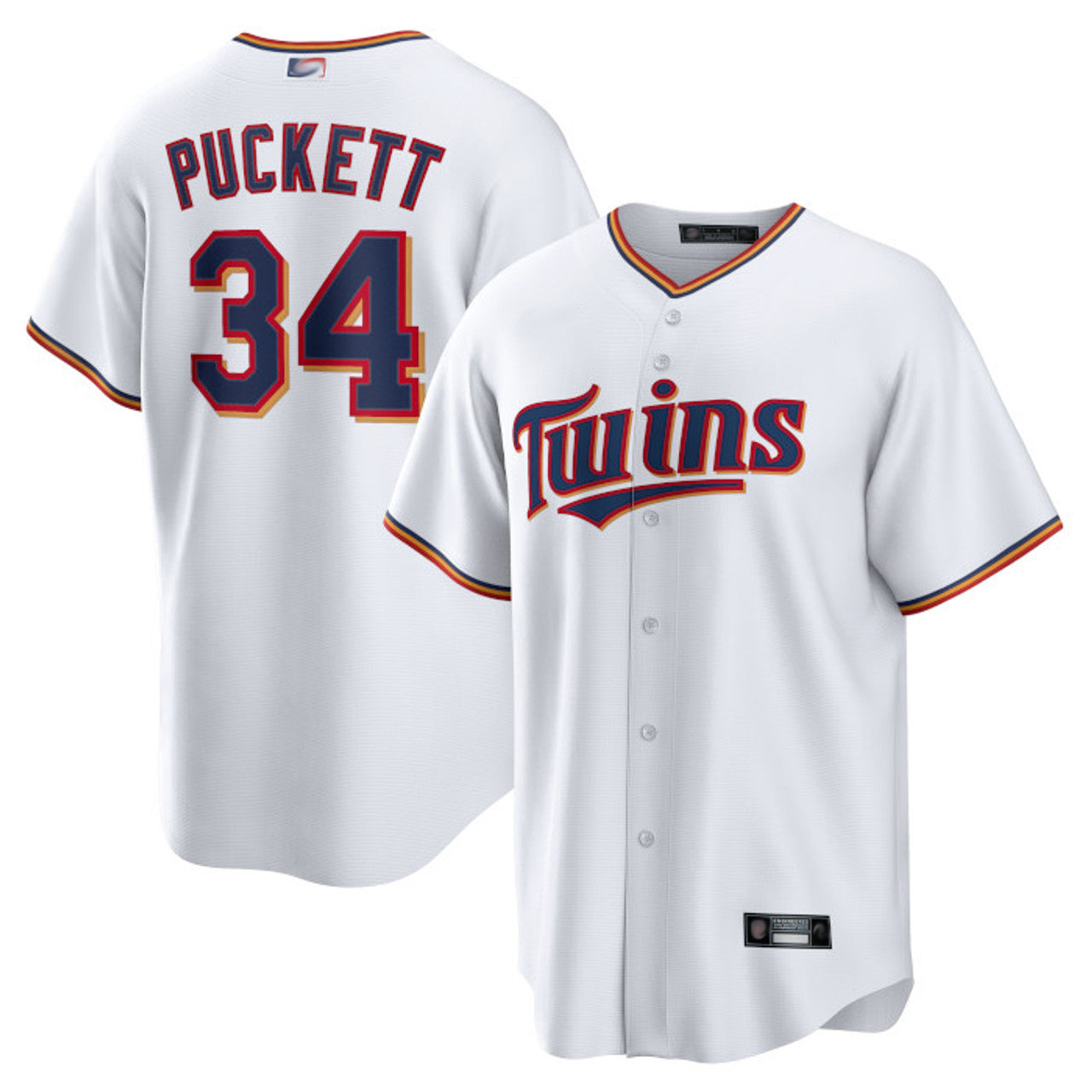 Custom #34 PUCKETT Pro Stitched Jersey - Premium Edition