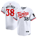 Custom #38 White MIN Baseball Shirt Top