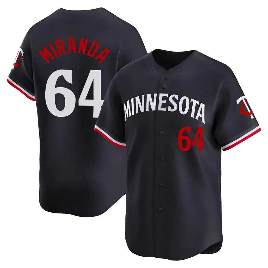 Custom #64 MIRANDA Pro Stitched Jersey - Premium Edition