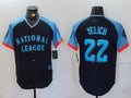 Custom #22 YELICH Pro Stitched Jersey - Premium Edition