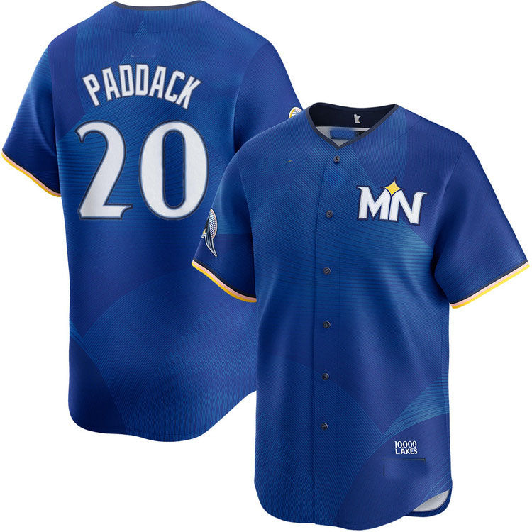 Custom #20 PADDACK Pro Stitched Jersey - Premium Edition