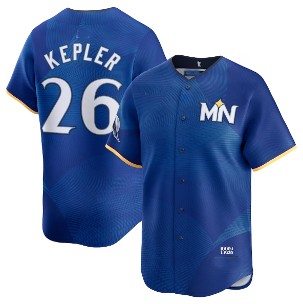 Custom #26 Royal City Connect MIN Baseball Shirt Top