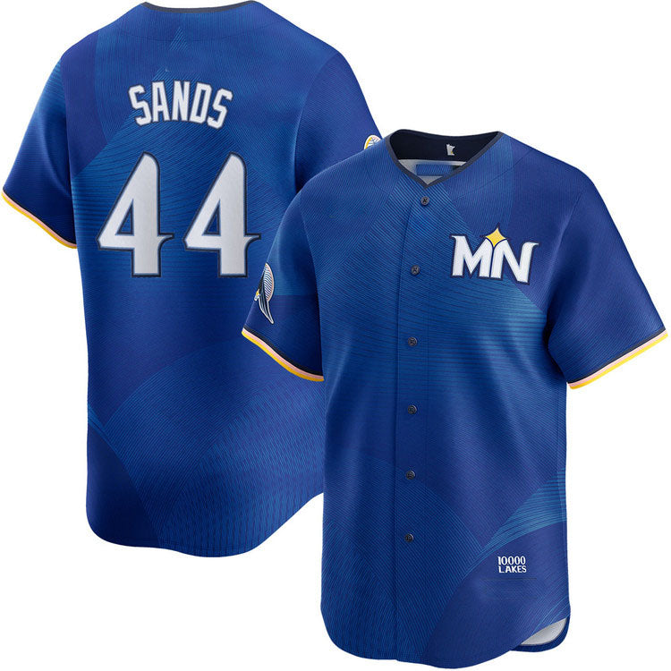 Custom #44 SANDS Pro Stitched Jersey - Premium Edition