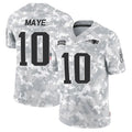 Custom #10 NE Football Shirt Top