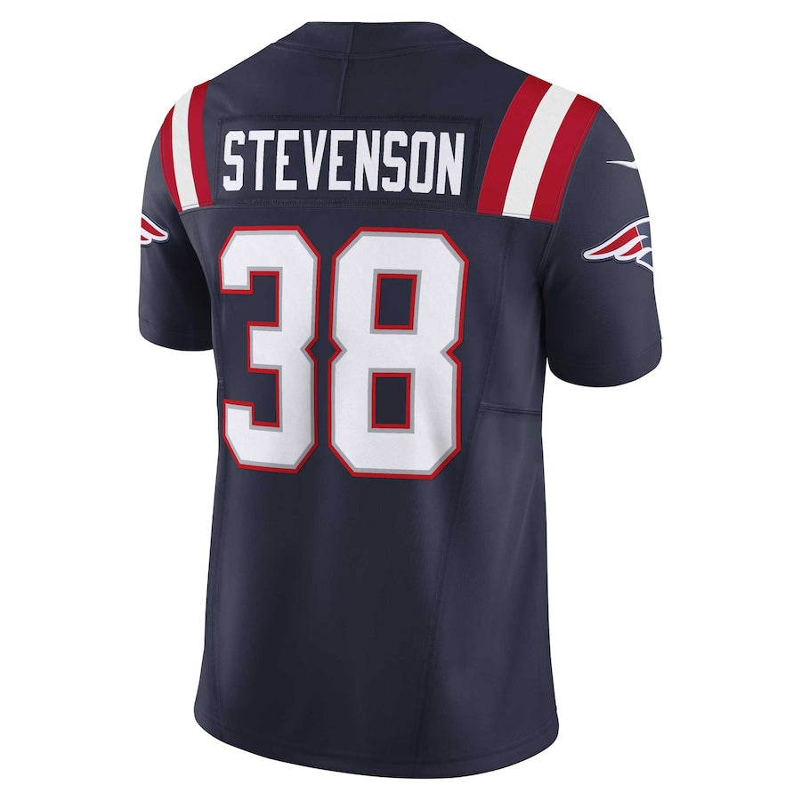 Custom #38 Navy NE Football Shirt Top