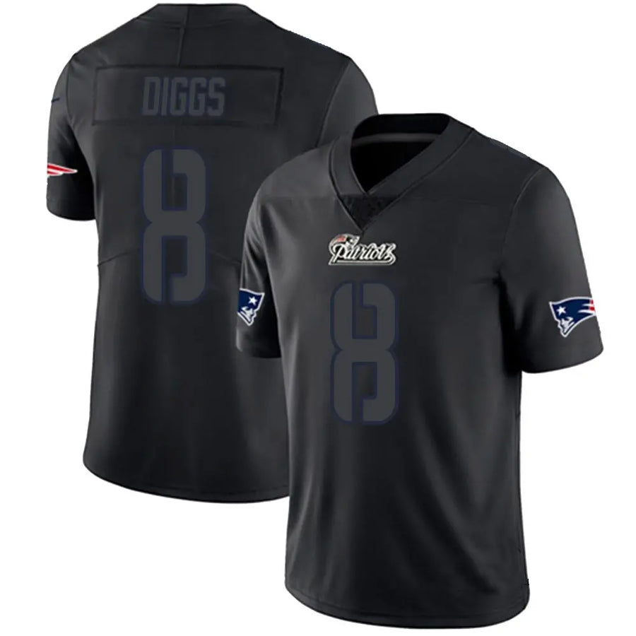 Custom #8 DIGGS Pro Stitched Jersey - Premium Edition