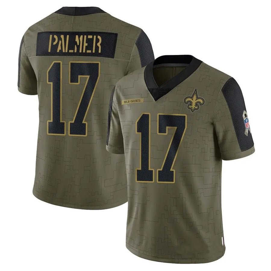Custom #17 Olive NO Football Shirt Top