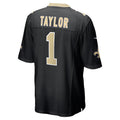 Custom #1 Black NO Football Shirt Top