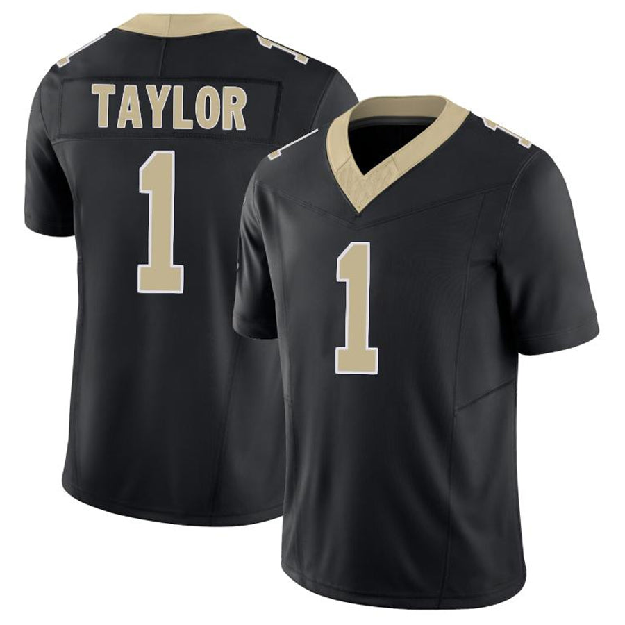 Custom #1 TAYLOR Pro Stitched Jersey - Premium Edition