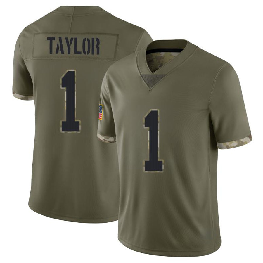 Custom #1 Olive NO Football Shirt Top
