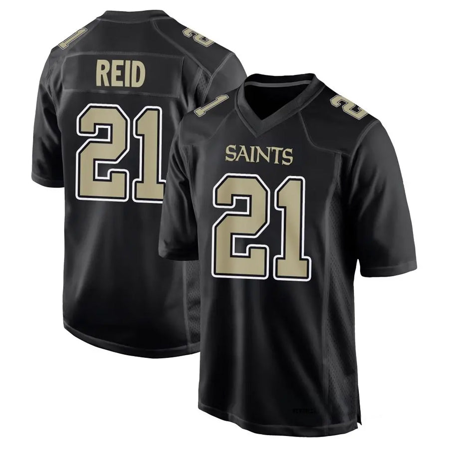 Custom #21 Carbon Black NO Football Shirt Top