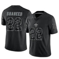 Custom #22 Black NO Football Shirt Top