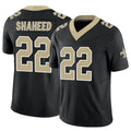 Custom #22 Black NO Football Shirt Top