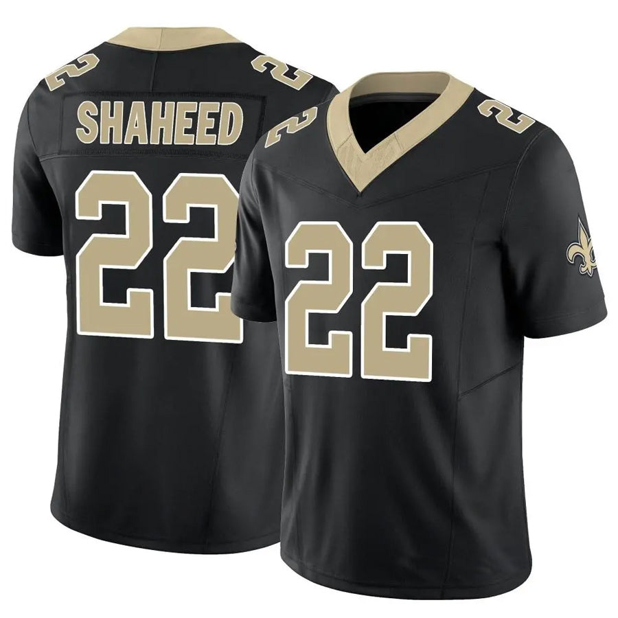 Custom #22 Black NO Football Shirt Top