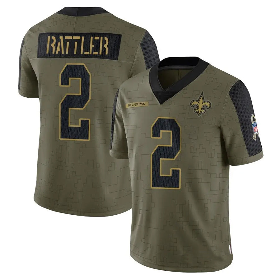 Custom #2 RATTLER Pro Stitched Jersey - Premium Edition