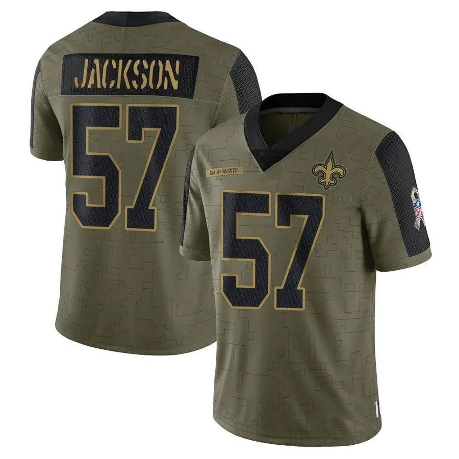 Custom #57 JACKSON Pro Stitched Jersey - Premium Edition