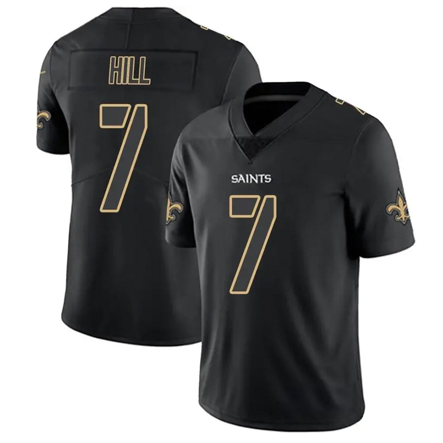 Custom #7 HILL Pro Stitched Jersey - Premium Edition