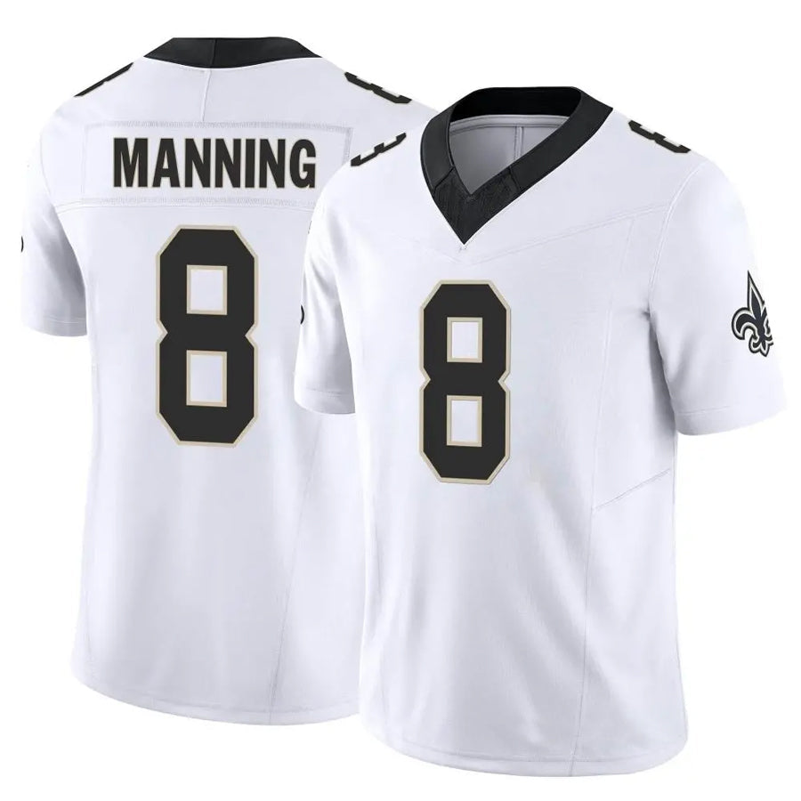Custom #8 MANNING Pro Stitched Jersey - Premium Edition
