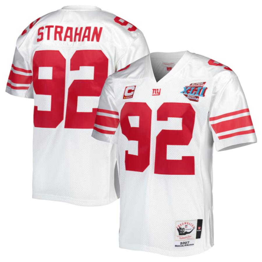 Custom #92 STRAHAN Pro Stitched Jersey - Premium Edition