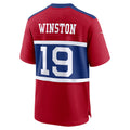 Custom #19 Red NYG Football Shirt Top