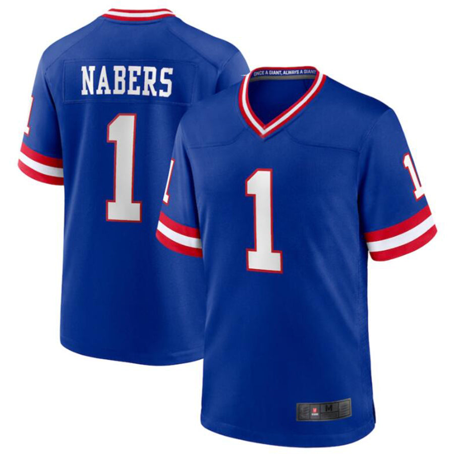 Custom #1 NABERS Pro Stitched Jersey - Premium Edition