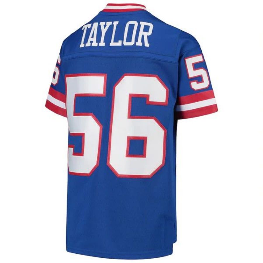 Custom #56 Royal 1986 NYG Football Shirt Top