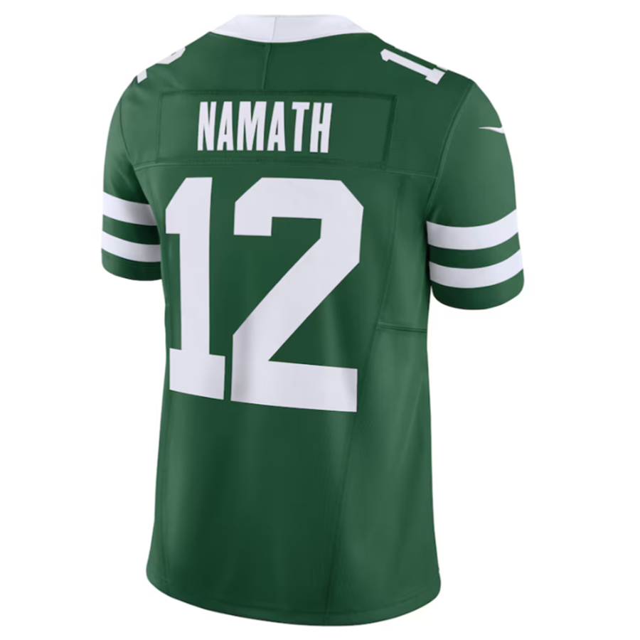 Custom #12 NAMATH Pro Stitched Jersey - Premium Edition