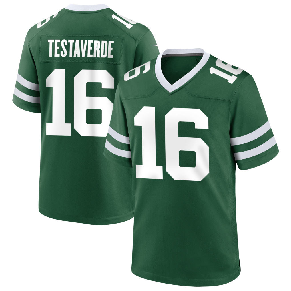 Custom #16 TESTAVERDE Pro Stitched Jersey - Premium Edition