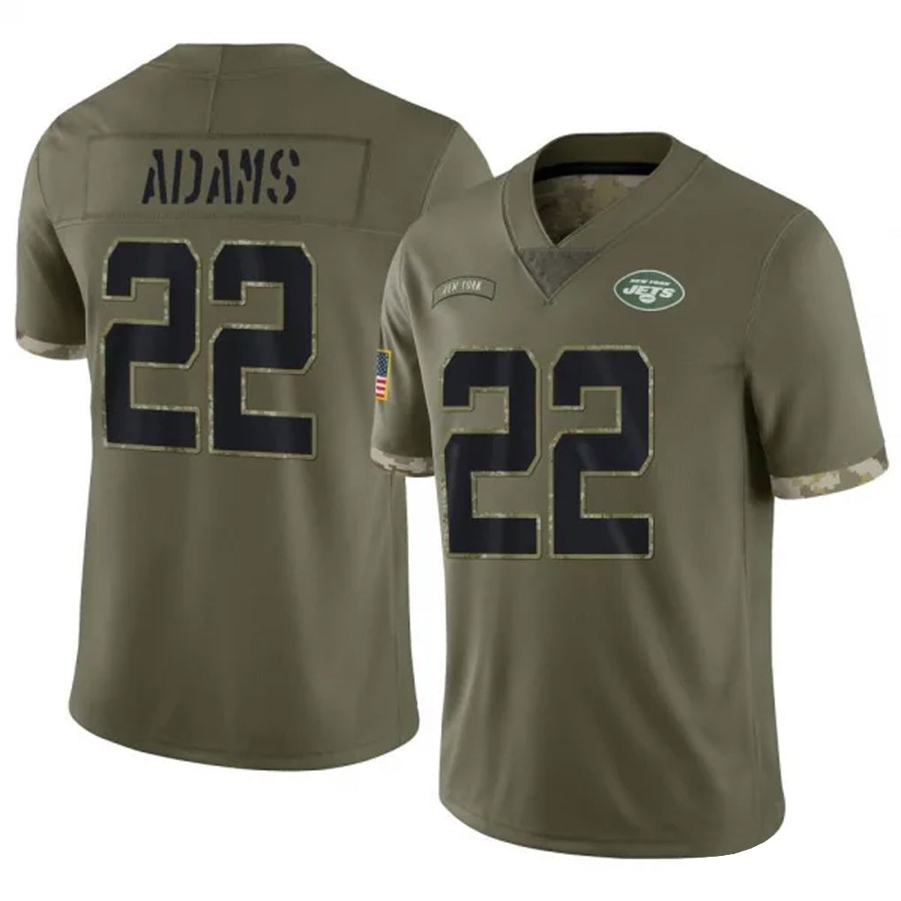 Custom #22 ADAMS Pro Stitched Jersey - Premium Edition