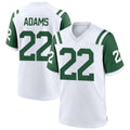 Custom #22 White NYJ Football Shirt Top