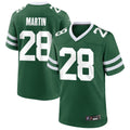 Custom #28 Green NYJ Football Shirt Top