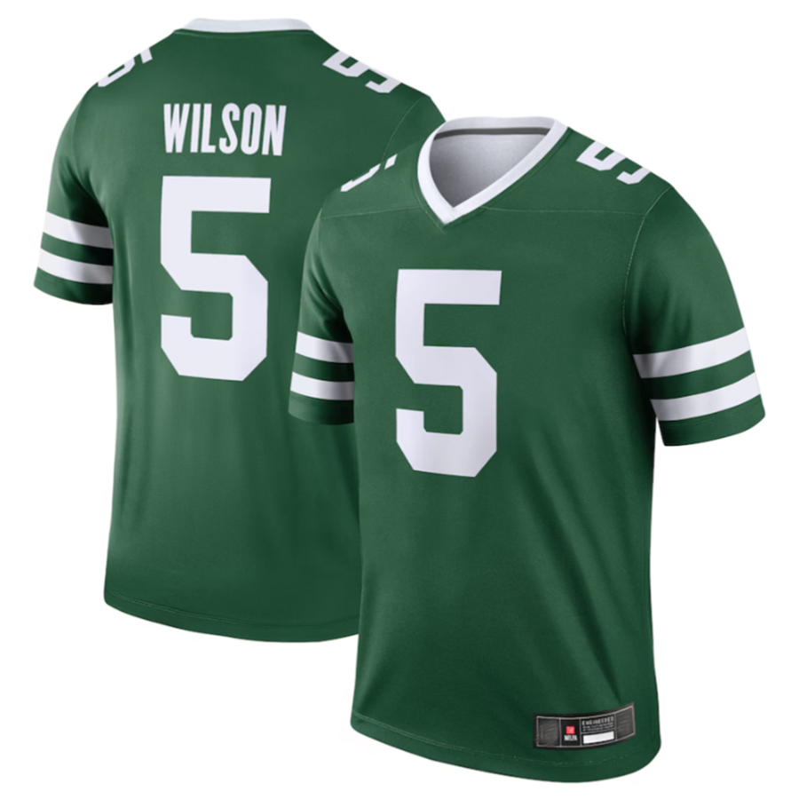 Custom #5 WILSON Pro Stitched Jersey - Premium Edition