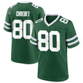 Custom #80 Green NYJ Football Shirt Top